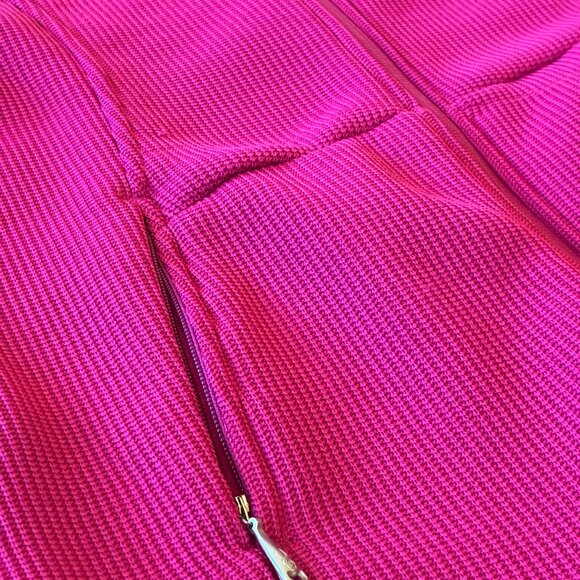 Women's Spyder Core Sweater Zip-up Jacket Fleece-lined Pink - Picture 4 of 10
